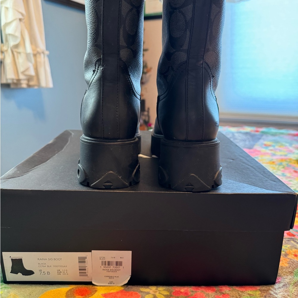 Coach Raina Sig Boot NWT - Picture 3 of 8